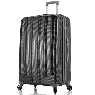 Rockland Barcelona 3pc Hardside Checked Luggage Set 3 Rockland Barcelona 3pc Hardside Checked Luggage Set - Image 3