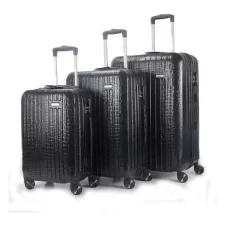 Mirage Luggage Danae ABS Hard Shell Lightweight 360 Dual Spinning Wheels Combo Lock 28" 24", 20" 3 Piece Luggage Set -All Pack Shop GUEST 96871c14 1c50 4709 87a5 219702de1c51