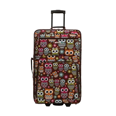 Rockland Jungle 4pc Softside Checked Luggage Set 9 Rockland Jungle 4pc Softside Checked Luggage Set - Image 9