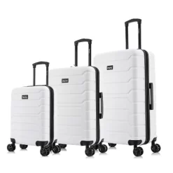 InUSA Trend Lightweight Hardside Spinner 3pc Luggage Set -All Pack Shop GUEST 985cc37e c3da 462a 883f 7aefd1338360