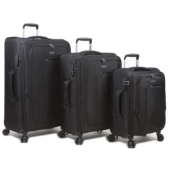 Dejuno Twilight Lightweight Nylon 3-Piece Spinner Luggage Set -All Pack Shop GUEST 9b5ba21f ae26 4d9e bc6a a3f67ec4d32e