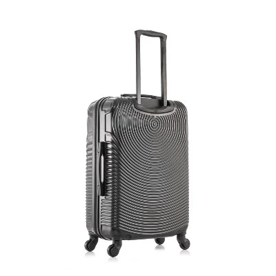 DUKAP Inception Lightweight Hardside Medium Checked Spinner Suitcase 4 DUKAP Inception Lightweight Hardside Medium Checked Spinner Suitcase - Image 4