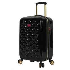 Betsey Johnson Expandable Hardside Carry On Spinner Suitcase -All Pack Shop GUEST 9e1c2d2f fa3c 43cf a3d6 bd42e0d8fc7c