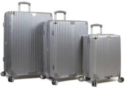 Dejuno Moda Scratch Resistant 3-Piece Hardside Spinner Luggage Set -All Pack Shop GUEST 9f839cce 41e3 4fe9 9181 6aa103f26f3c
