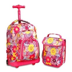 Kids' J World Lollipop 16" Rolling Backpack With Lunch Bag -All Pack Shop GUEST a0e5ea36 69dc 4971 ada2 5322414e2c58