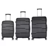 DUKAP Rodez Lightweight 3pc Hardside Luggage Set