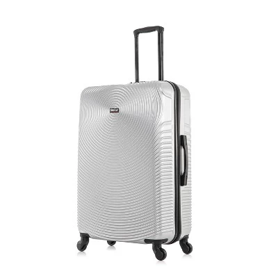 DUKAP Inception Lightweight Hardside Medium Checked Spinner Suitcase 12 DUKAP Inception Lightweight Hardside Medium Checked Spinner Suitcase - Image 12