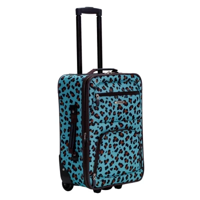 Rockland Jungle 4pc Softside Checked Luggage Set 3 Rockland Jungle 4pc Softside Checked Luggage Set - Image 3