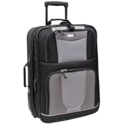 Geoffrey Beene Carnegie 3 Pc Luggage Set, Black W/ Grey -All Pack Shop GUEST a2c4b8b6 9572 40b0 8952 a689db98cb6a