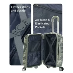 Rockland Polycarbonate Hardside Carry On Suitcase -All Pack Shop GUEST a4c2bb39 50a3 4f2b a881 d073e613ed70