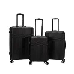 Rockland Pista 3pc Hardside ABS Non-Expandable Luggage Set -All Pack Shop GUEST a54f9768 ca17 4e05 bdd6 36c5e3d6807f
