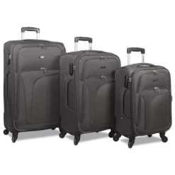 Rolite Rover 3-Piece Spinner Expandable Luggage Set -All Pack Shop GUEST a6ee890d a32e 4474 b210 5071285e89ed