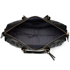 Badgley Mischka Quilted Travel Weekender Bag - Black -All Pack Shop GUEST a93cf441 161e 4cd4 918d 175b6b6f365f