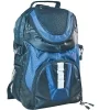 School Smart Dual Pocket Backpack, Polyester, Blue