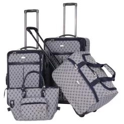 American Flyer Signature 4pc Softside Luggage Set -All Pack Shop GUEST ab7b6b80 6c30 4171 b7eb ae83c3c82ea1