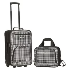 Rockland Rio 2pc Softside Carry On Luggage Set -All Pack Shop GUEST abeec677 b3cc 485b ad8f e0d2877e2705