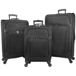 Dejuno Oslo 3-Piece Lightweight Expandable Spinner Luggage Set -All Pack Shop GUEST b199e63b 323a 48c2 b5d3 5e334d516646