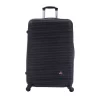 InUSA Royal Lightweight Hardside Large Checked Spinner Suitcase