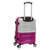 Rockland Melbourne Expandable Hardside Carry On Spinner Suitcase