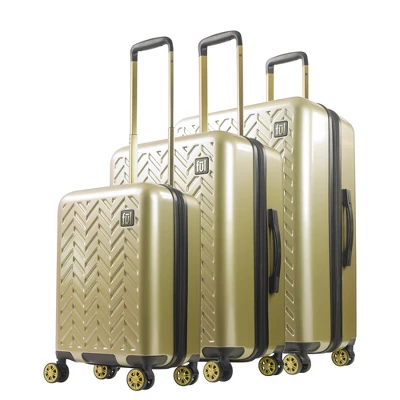 Ful Groove Hardside Spinner 3 Pc Luggage Set 6 Ful Groove Hardside Spinner 3 Pc Luggage Set - Image 6