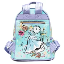 Disney Cinderella 11" Vegan Leather Fashion Mini Backpack - Wondapop
