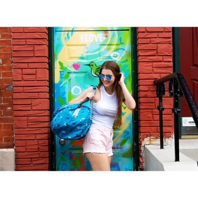 J World Buena Folding 34L Duffel Bag - Black 1 J World Buena Folding 34L Duffel Bag - Black