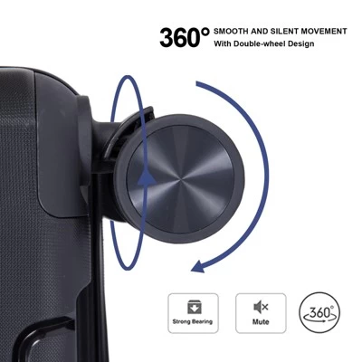 3 PCS Hardshell Luggage Set, ABS Lightweight Spinner Suitcase With TSA Lock (20/24/28)-ModernLuxe 6 3 PCS Hardshell Luggage Set, ABS Lightweight Spinner Suitcase With TSA Lock (20/24/28)-ModernLuxe - Image 6