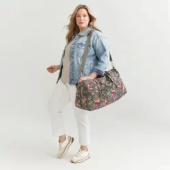 Vera Bradley Women's Cotton Lay Flat Travel Duffel -All Pack Shop GUEST b8e9b29d b2b6 4a72 856e 1b5d4d8bfc9e