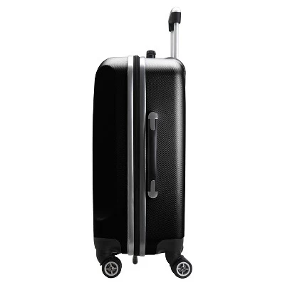 NFL San Francisco 49ers Mojo Hardcase 20" Spinner Wheels Carry On Suitcase - Black 3 NFL San Francisco 49ers Mojo Hardcase 20" Spinner Wheels Carry On Suitcase - Black - Image 3