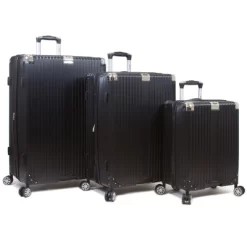 Dejuno Moda Scratch Resistant 3-Piece Hardside Spinner Luggage Set -All Pack Shop GUEST be074a2b f056 4cea 9b34 f9718d39cb81