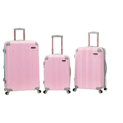 Rockland Sonic 3pc ABS Hardside Luggage Set 1 Rockland Sonic 3pc ABS Hardside Luggage Set