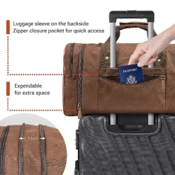 Gearonic Weekender Bag Travel Duffle Overnight Carry On Tote With Shoe Compartment -All Pack Shop GUEST c34eee57 304c 4d08 bc5f 8d9e29087701