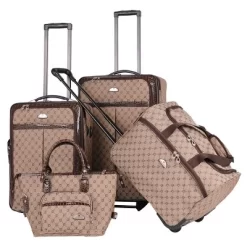 American Flyer Signature 4pc Softside Luggage Set -All Pack Shop GUEST c3d1015e 19b7 4236 8e17 4933b11f129c