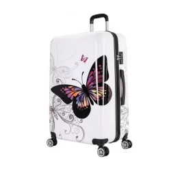 InUSA Lightweight Hardside Large Checked Spinner Suitcase -All Pack Shop GUEST c58cfeab ed86 43bc a726 06e01c1385b5