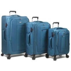 Dejuno Twilight Lightweight Nylon 3-Piece Spinner Luggage Set -All Pack Shop GUEST c8687727 a9c6 4059 a114 5d7acc352824