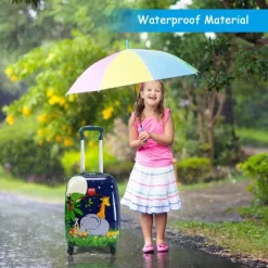 Costway 2Pcs 12'' 16'' Kids Luggage Set Suitcase Backpack School Travel Trolley ABS -All Pack Shop GUEST cc86f042 cc71 4542 a969 9b65d11e95ea