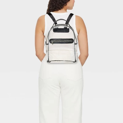 10.5" Mini Dome Backpack - Wild Fable™ Clear 1 10.5" Mini Dome Backpack - Wild Fable™ Clear