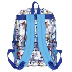 Beyblade Burst Heavy Duty Clear School Travel Backpack Book Bag Clear -All Pack Shop GUEST cccbf0b0 1aa8 4a9f 91be fe5f006e1d6a