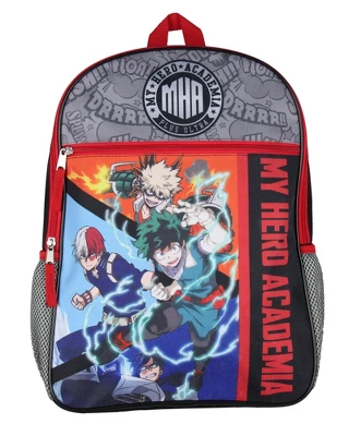 My Hero Academia Backpack Deku Bakugo Shoto Todoroki School Travel Backpack Multicoloured 4 My Hero Academia Backpack Deku Bakugo Shoto Todoroki School Travel Backpack Multicoloured - Image 4