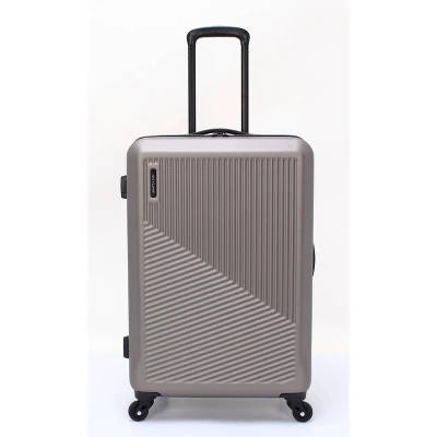 Skyline 24" Hardside Checked 4pc Luggage Set 2 Skyline 24" Hardside Checked 4pc Luggage Set - Image 2