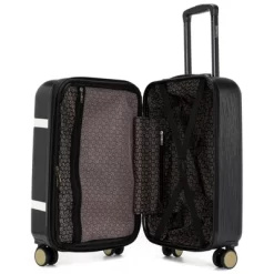 Badgley Mischka Grace Expandable Hardside Checked 3pc Luggage Set -All Pack Shop GUEST d54e7b61 5d7f 41f1 a529 9140cb496e3f