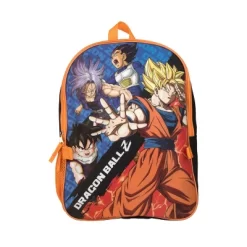 Dragon Ball Z Saiyan Warriors 2-Piece 16" Youth Backpack & Lunch Kit Combo Set