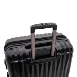 SWISSGEAR Energie PolyCarb Hardside Large Checked Spinner Suitcase - Black -All Pack Shop GUEST da491c04 9153 47f8 996a 688313795397