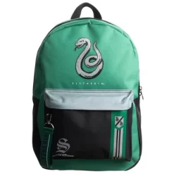 Harry Potter Slytherin 16" Laptop Backpack & Lanyard Combo Set