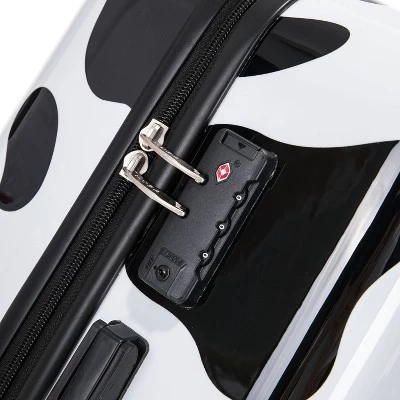 InUSA PRINTS Lightweight Hardside Carry On Spinner Suitcase - Cow 7 InUSA PRINTS Lightweight Hardside Carry On Spinner Suitcase - Cow - Image 7