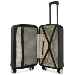 Badgley Mischka Diamond Expandable Hardside Checked 3pc Luggage Set -All Pack Shop GUEST e059ad98 e909 452d a734 4ba96d7268e8