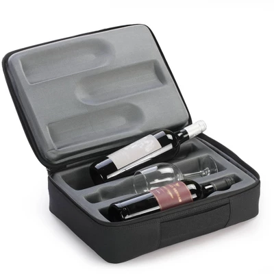 OenoTourer Unbreakable Wine Lovers' Travel Essential 6 Bottles Carrying Suitcase With TSA-Approved Lock 1 OenoTourer Unbreakable Wine Lovers' Travel Essential 6 Bottles Carrying Suitcase With TSA-Approved Lock