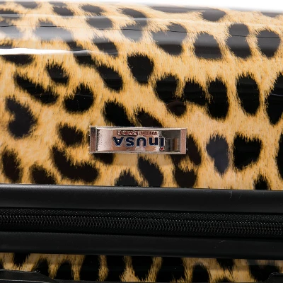 InUSA PRINTS Lightweight Hardside Carry On Spinner Suitcase - Cheetah 14 InUSA PRINTS Lightweight Hardside Carry On Spinner Suitcase - Cheetah - Image 14