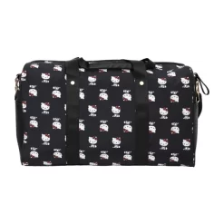 SANRIO Hello Kitty AOP In Nylon With PU Accents Black Wheeled Duffle 7 SANRIO Hello Kitty AOP In Nylon With PU Accents Black Wheeled Duffle -All Pack Shop GUEST e3116118 7c41 421c 8d53 f296f78f09eb