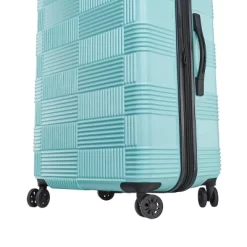 American Tourister NXT Hardside Large Checked Spinner Suitcase -All Pack Shop GUEST e319e1c5 c139 4e5e a53a 20293a374f75